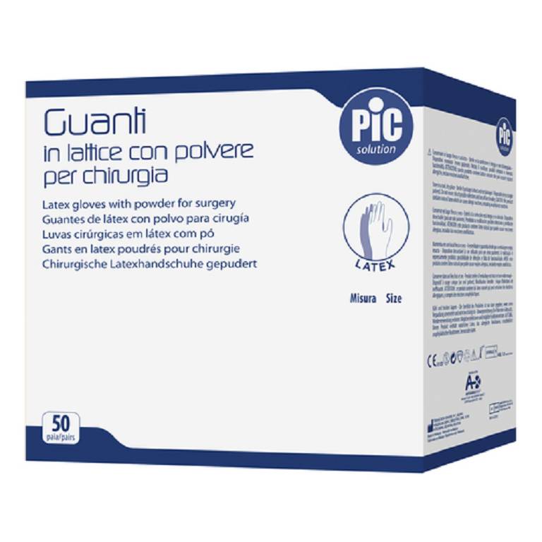 GUANTI PIC CHIR C/POL 7,5 ST